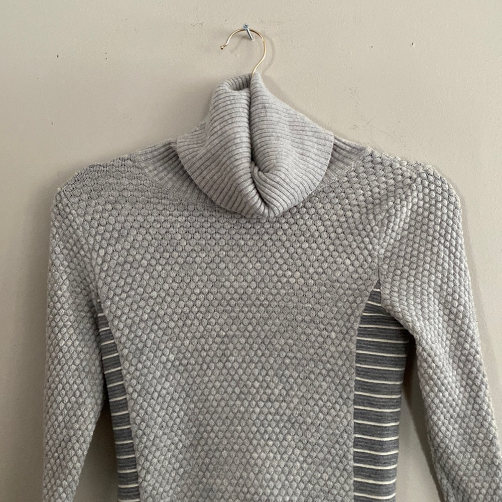 Athleta, XS, sweater dress, grey, gray